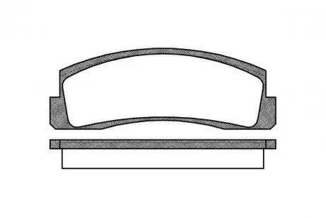 Колодки гальмівні дискові REMSA 0103.00