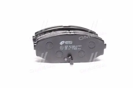 Колодки тормозные дисковые REMSA 0375.02