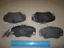 Колодка торм. диск. OPEL OMEGA B передн. REMSA 0382.00 (фото 2)