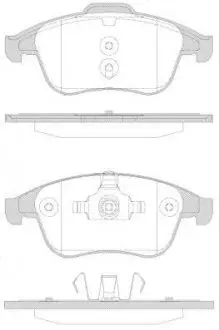 Колодки гальмівні дискові REMSA 1350.30