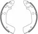 Колодки гальмівні барабанні REMSA 4241.00 (фото 1)