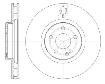 Диск гальмівний REMSA 61657.10