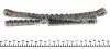 Цепь приводу ГРМ (к-кт) Kaleos 2.5i 16V 11- RENAULT 130C10001R (фото 13)