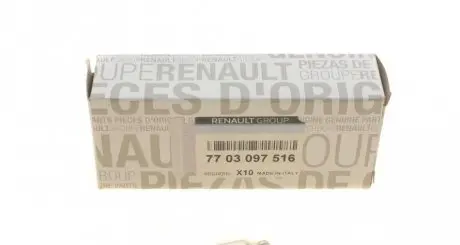Автолампа RENAULT 7703097516