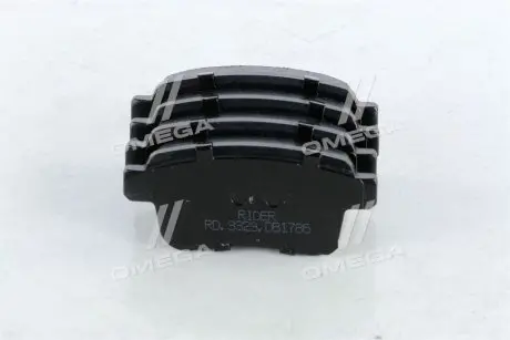 Колодка гальм. диск. RENAULT KANGOO 08- задн. RIDER RD.3323.DB1786