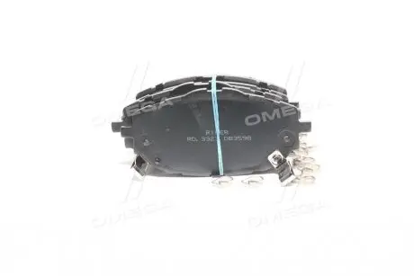 Колодка тормозов. диск. TOYOTA COROLLA, AURIS 13-передн. RIDER RD.3323.DB3598