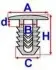 Кліпси, затискачі і кріплення ROMIX ROMC60359 (фото 2)