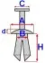 Кліпси, затискачі і кріплення ROMIX ROMC60363 (фото 2)
