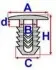Кліпси, затискачі і кріплення ROMIX ROMC60642 (фото 3)