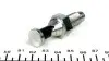 Палец (штифт) замка дверей (задних) Fiat Ducato 94- (1335390080) (1301315080) ROTWEISS RWS1227 (фото 3)