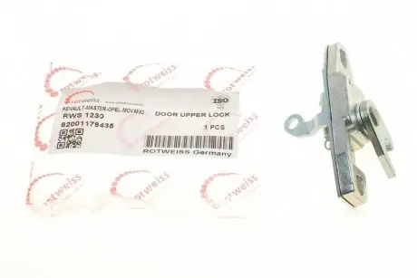Замок двери (боковой/сверху) Renault Master 98- (8200179435) ROTWEISS RWS1230