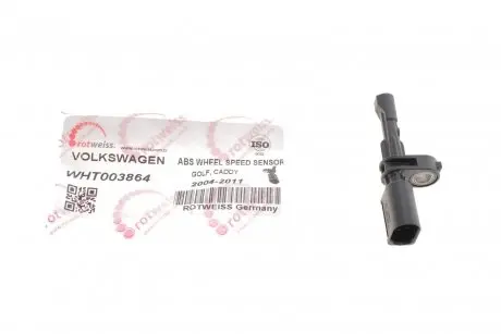Датчик ABS (задний) Audi A3/Man TGE/Seat Leon/Skoda Octavia/SuperB/VW Caddy III- IV/Crafter 04- (внутри OE VAG) ROTWEISS WHT003864