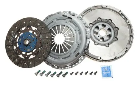 Демпфер + комплект сцепления VW Caddy 2.0TDI 09-(103kw) (d=240mm) SACHS 2289601002