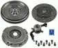 Демпфер + комплект сцепления + выжимной MB Sprinter 2.2CDI OM646 06- SACHS 2290 601 099 (фото 1)