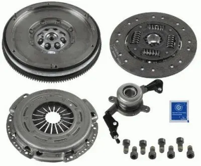 Демпфер + комплект сцепления + выжимной MB Sprinter 2.2CDI OM646 06- SACHS 2290 601 099