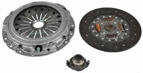 Комплект зчеплення (242мм) CITROEN JUMPER I FIAT DUCATO PEUGEOT BOXER 2.8D 10.97- SACHS 3000 951 284