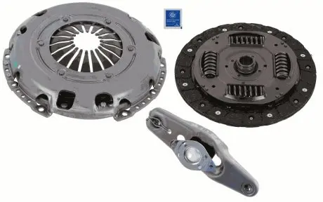 Комплект сцепления Skoda Roomster 1.4 TDI 06-10 (d=220mm) (+выжимной) SACHS 3000951575