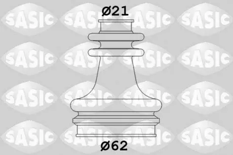 Ремонтний комплект пильника шруса з елементами монтажу SASIC 2873653