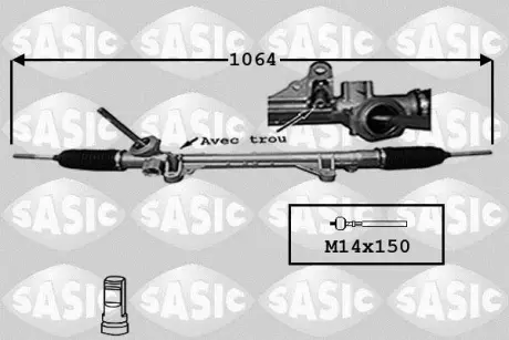 Рульова рейка SASIC 7174030