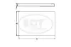 Фильтр салона Mitsubishi Lancer 1.5-2.0 (08-)/Outlander 2.0-3.0 (06-)/ASX 1.6-2.0 (10-)/Citroen C4 1.6 (12-) SCT SCT Germany SA1182 (фото 3)