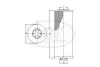 Фільтр оливи VW Golf V / Golf Plus 1.4 TSI (07-09) (SH 4025 P) SCT SCT Germany SH4025P (фото 1)