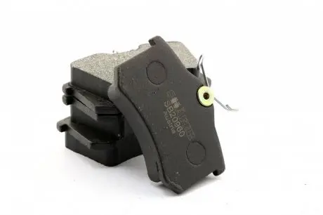 Колодки задні VW Caddy III 04-, Peugeot 308, 07-, Citroen C4, 04-, (87.1x52.8x17.2) SHAFER SB20960