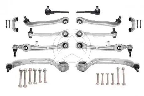 К-кт рычагов перед. подвески Audi A6 04-11 (повний к-кт) SIDEM 37870