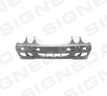 Бампер передній MERCEDES BENZ (E-KL W210), 06.99 - Signeda PBZ04020BA