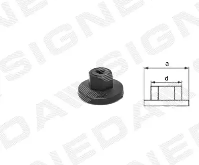 ПЛАСТМАССОВЫЕ ДЕРЖАТЕЛИ Signeda T480(10)
