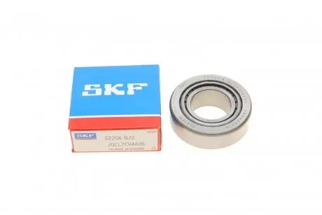 Подшипник (30x62x21.25) SKF 32206 BJ2/QCL7CVA606