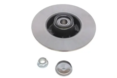 Диск тормозной (задний) Renault Megane II 03-(240х8) (+ABS) (с подшипником) SKF VKBD 1015