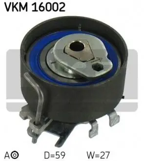 Ролик ГРМ натяжной SKF VKM16002 (фото 1)