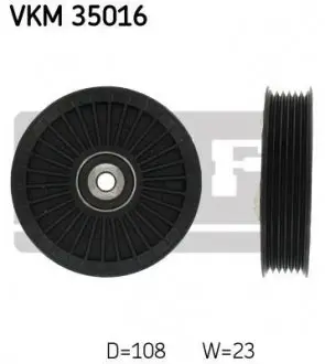 Фото ролик паразитний MERCEDES/OPEL E(212)/GLE(W166)/S(216/217/221/222)/Sprinter/Vito/Astra/Vectra "2,0/5 SKF VKM35016 Ролик паразитний MERCEDES/OPEL E(212)/GLE(W166)/S(216/217/221/222)/Sprinter/Vito/Astra/Vectra "2,0/5 SKF VKM35016