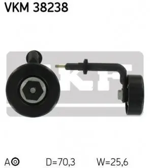 Фото ролик натяжний BMW/LAND ROVER/MG 3/5/7/X5/Freelander/Range Rover/MG ZT "2,0/3,0L "98>> SKF VKM38238 Ролик натяжний BMW/LAND ROVER/MG 3/5/7/X5/Freelander/Range Rover/MG ZT "2,0/3,0L "98>> SKF VKM38238