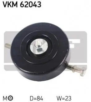 Фото ролик модуля натягувача ременя SKF VKM 62043 Ролик модуля натягувача ременя SKF VKM 62043