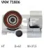 Ролик модуля натягувача ременя SKF VKM 71806 (фото 1)