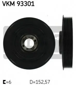 Шків ременя генератора SKF VKM93301