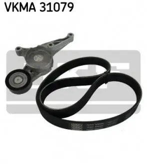 Фото роликовий модуль натягувача ременя (ролик, ремінь) SKF VKMA 31079 Роликовий модуль натягувача ременя (ролик, ремінь) SKF VKMA 31079