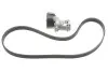 Комплект ременя генератора Audi A2/Seat Ibiza/Skoda Fabia/VW Golf/Polo 1.4/1.6/1.6FSI 97-15 (6PK1076) SKF VKMA 31216 (фото 1)