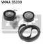 Комплект ременя генератора Opel Astra/Insignia 2.0 CDTI 08-17 SKF VKMA 35330 (фото 1)