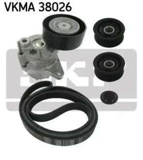 Комплект ремня генератора MB Sprinter/Vito 2.2-2.7 CDI 00-06 (6PK2260) SKF VKMA 38026