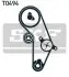 Комплект ГРМ MITSUBISHI Carisma/Colt/Lancer "1,6" 95-06 SKF VKMA 95623 (фото 1)
