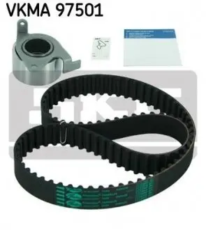 Комплект ГРМ (ремень + ролик) DAIHATSU APPLAUSE I, APPLAUSE II, CHARADE IV, FEROZA, GRAN MOVE 1.5/1.6 10.88- SKF VKMA97501