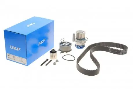 Комплект ГРМ + насос VW Caddy III 1.9/2.0SDi 04-/T5 1.9TDi 03- (30x120) SKF VKMC 01250-2