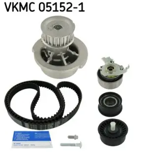 Комплект ГРМ, пас+ролик+помпа SKF VKMC051521