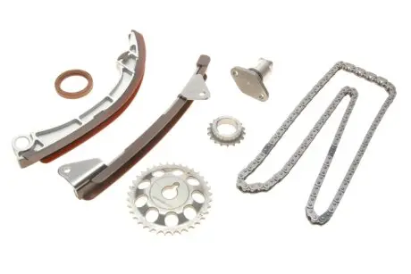 Комплект цепи ГРМ Toyota Avensis/Corolla/Rav 4 1.4-1.8 00-09 (z=130) SKF VKML 91000