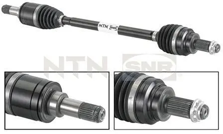 Піввісь (задня) BMW 3 (F30/F80) 11-18 (L) (28x30x773) B38/B47/B48/B58/N13/N20/N47/N55 SNR NTN DK50.001