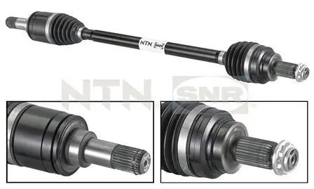 Піввісь (задня) BMW 3 (F30/F80) 11-18 (R) (28x30x827) B38/B47/B48/B58/N13/N20/N47/N55 SNR NTN DK50.002