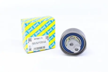 Ролик ГРМ Audi A4/A5/A6/A8/Q5/Q7/VW Phaeton 2.7/3.0TDi 04- (натяжной) (67x28) SNR NTN GT357.71