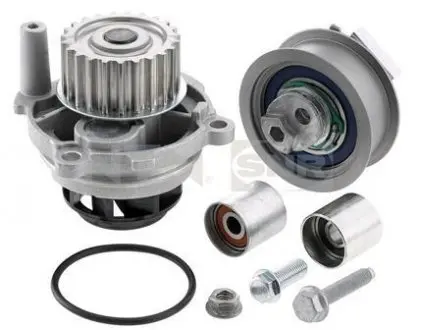 Комплект ГРМ + помпа Audi A3/Skoda Octavia/VW Golf 2.0FSI 04-10 (23x148) SNR NTN KDP457.760